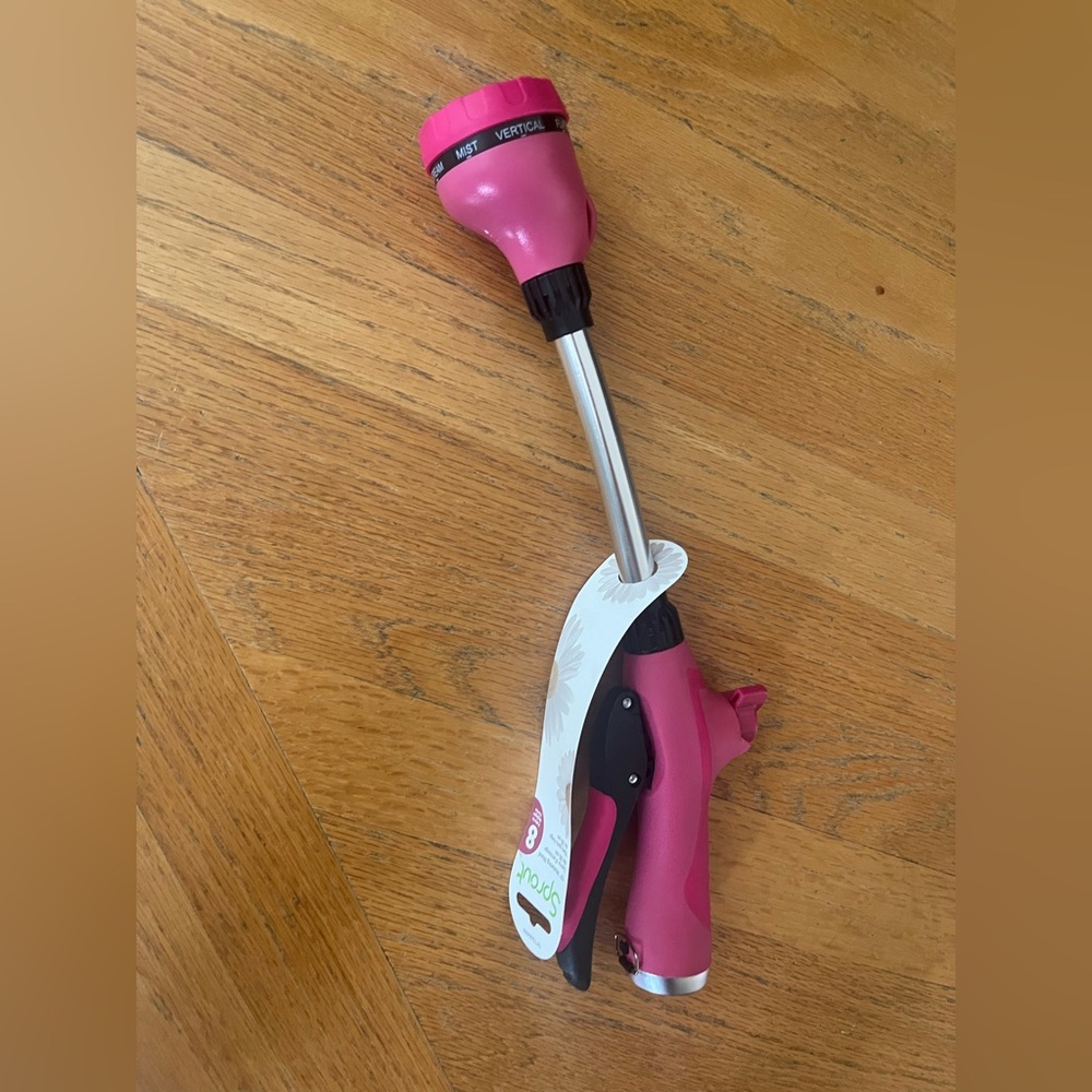 Pink Garden Hose Nozzle